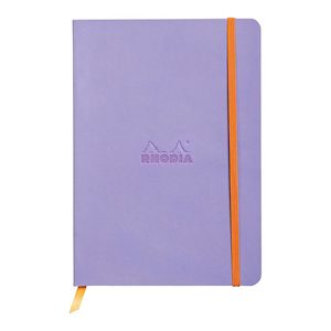 Rhodiarama Softcover Notebook A5 Dotted Iris Blue