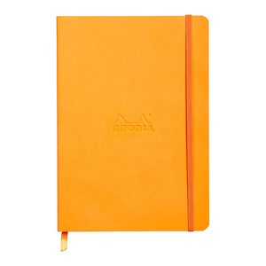 Rhodiarama Softcover Notebook A5 Dotted Orange