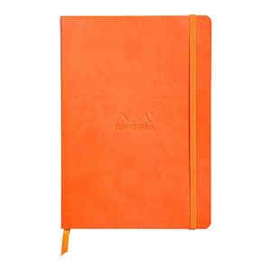 Rhodiarama Softcover Notebook A5 Dotted Tangerine