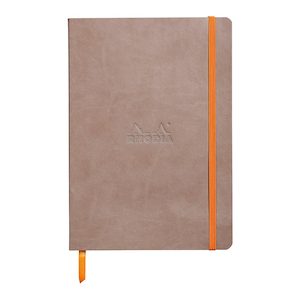 Rhodiarama Softcover Notebook A5 Dotted Taupe