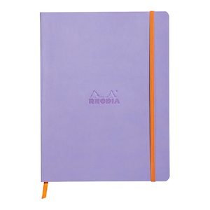 Rhodiarama Softcover Notebook B5 Dotted Iris Blue