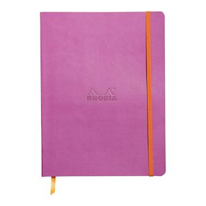 Rhodiarama Softcover Notebook B5 Dotted Lilac