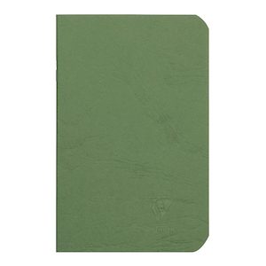 Age Bag Notebook Pocket Blank Green