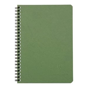 Age Bag Spiral Notebook A5 Lined Green