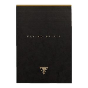 Flying Spirit Clothbound Notepad A5 Asstd Black