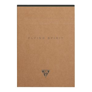 Flying Spirit Clothbound Notepad A5 Asstd Kraft