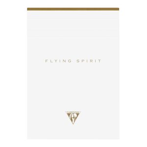 Flying Spirit Clothbound Notepad A5 Asstd White