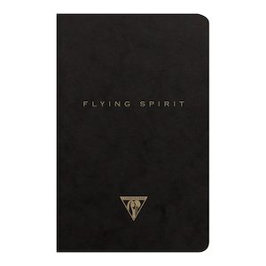 Flying Spirit Sewn Notebook 11×17 Asstd Black