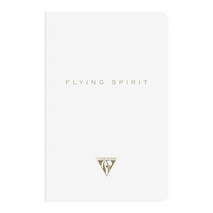 Flying Spirit Sewn Notebook 9×14 Asstd White