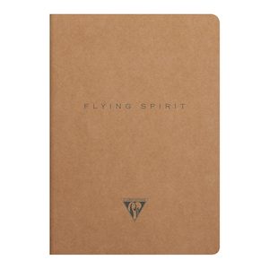 Flying Spirit Sewn Notebook A5 Asstd Kraft