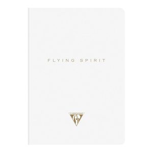 Flying Spirit Sewn Notebook A5 Asstd White