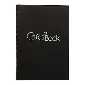 Stationery: GrafBOOK 360 Notebook A5 Black