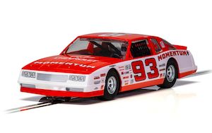 Hobby equipment and supply: Scalextric C3949 Chevrolet Monte Carlo 1986 No.93 - Red