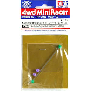 Tamiya Mini 4wd 15205 1.4mm Hollow Propeller Shaft (Super1-TZ Chassis)