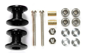 Hobby equipment and supply: Tamiya Mini 4wd 92431 Lightweight Double Aluminum Rollers 13-12mm (TKC Special)