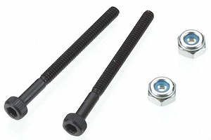 Hobby equipment and supply: Tamiya 49350 2x25MM Cap Screws & Locknuts (2pcs)