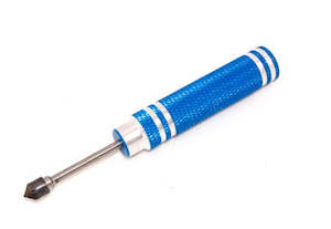 Hobby equipment and supply: Mini 4wd Countersink Tool (Blue)