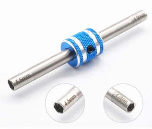 Hobby equipment and supply: Mini 4wd Turnbuckle Wrench Tool (Blue)