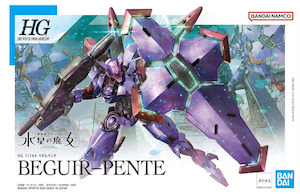 Hobby equipment and supply: 1/144 HG Beguir-Pente (Mobile Suit Gundam: The Witch from Mercury)