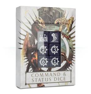 Hobby equipment and supply: Age of Sigmar Command and Status Dice Set