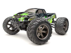 Hobby equipment and supply: BlackZon Warrior RTR 1/12 2WD Monster Truck - Green