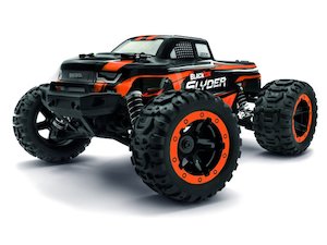 BlackZon Slyder MT 1/16 4WD Electric Monster Truck - Orange