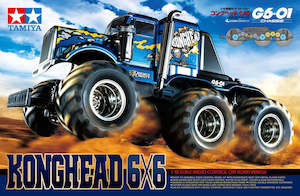 Hobby equipment and supply: Tamiya RC 58546 KONGHEAD 6x6 G6-01 Chassis