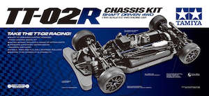 Hobby equipment and supply: Tamiya RC 47326 1/10 TT-02R Chassis Kit