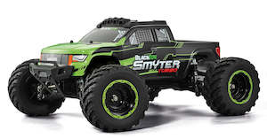 Hobby equipment and supply: Blackzon Smyter Turbo 1/12 4WD Monster Truck - Green