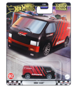 Hobby equipment and supply: Hot Wheels Boulevard MBK Van (HRT67-9866)