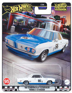 Hobby equipment and supply: Hot Wheels Boulevard 66 Chevrolet Corvair Yenko Stinger (HRT69-9866)