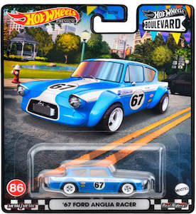 Hobby equipment and supply: Hot Wheels Boulevard - 67 Ford Anglia Racer (HKF32)