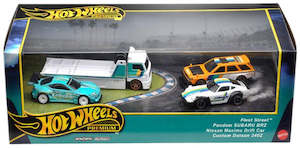 Hobby equipment and supply: Hot Wheels Premium Collector Set - GReddy Drifting Team (MTRHRT53)