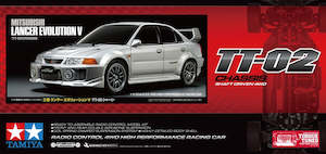 Tamiya RC 58713 Mitsubishi Lancer Evolution V (TT-02)