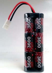 Enrichpower 7.2V NiMh 3600mAH Battery (Tamiya Connector)