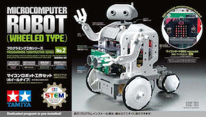 Hobby equipment and supply: Tamiya Education 71202 Microcomputer Robot (Wheeled Type)