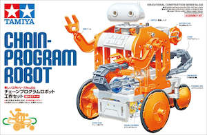 Tamiya Education 70232 Chain-Program Robot (Orange/White)