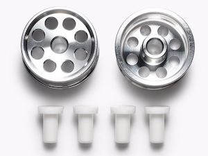 Tamiya Mini 4wd 95602 HG Aluminum Reversible Wheels for Low Profile Tires (2pcs)