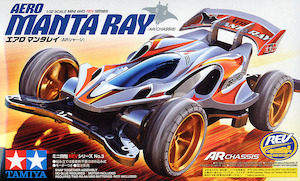 Tamiya Mini 4wd 18703 Aero Manta Ray (AR Chassis)