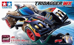 Tamiya Mini 4wd 19449 TriDagger WX (AR Chassis)