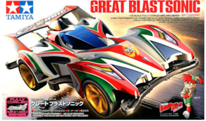 Tamiya Mini 4wd 19446 Great Blastsonic (AR Chassis)