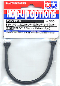 Tamiya RC 54318 OP.1318 TBLE-01S Sensor Cable (16cm)