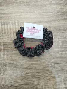 Ballet: Hair accessories - Scrunchie blk/pink