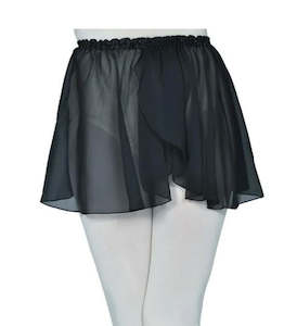 Ballet: Ballet-Black Chiffon Skirt