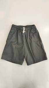 Grey Shorts- Full Elastic