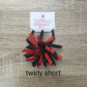 Black/Red Hair Accessories