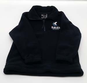 Rakaia School - Navy Polar Fleece -1/2 Zip