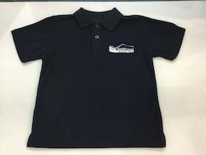 Mayfield School: Mayfield School- Navy Polo Top