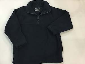 Navy 1/2 Zip Polar Fleece - Stock