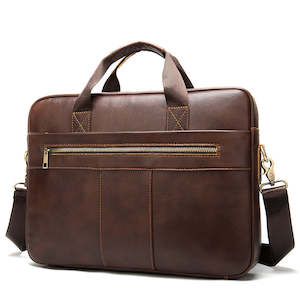 Men's Genuine Leather Satchel TC2523 | TOUCHANDCATCH NZ